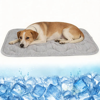 PETZOOKA XL Cooling Mat for Dogs & Cats – Self-Cooling Washable Pet Bed with Non-Slip Base