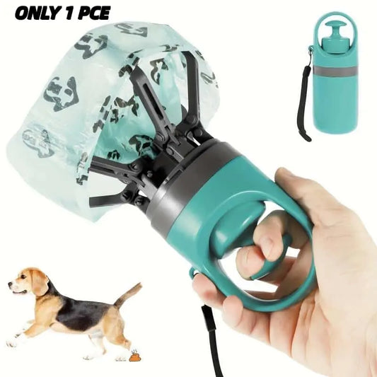 Portable Dog Poop Scooper & Waste Bag Dispenser – Clean, Hygienic & Easy Pet Waste Pickup