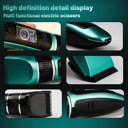 Tife Rechargeable Pet Grooming Clipper Kit – Quiet Cordless Waterproof Trimmer for Dogs & Cats with Thick Coats