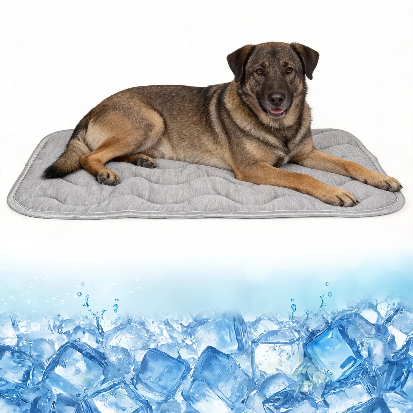 PETZOOKA XL Cooling Mat for Dogs & Cats – Self-Cooling Washable Pet Bed with Non-Slip Base