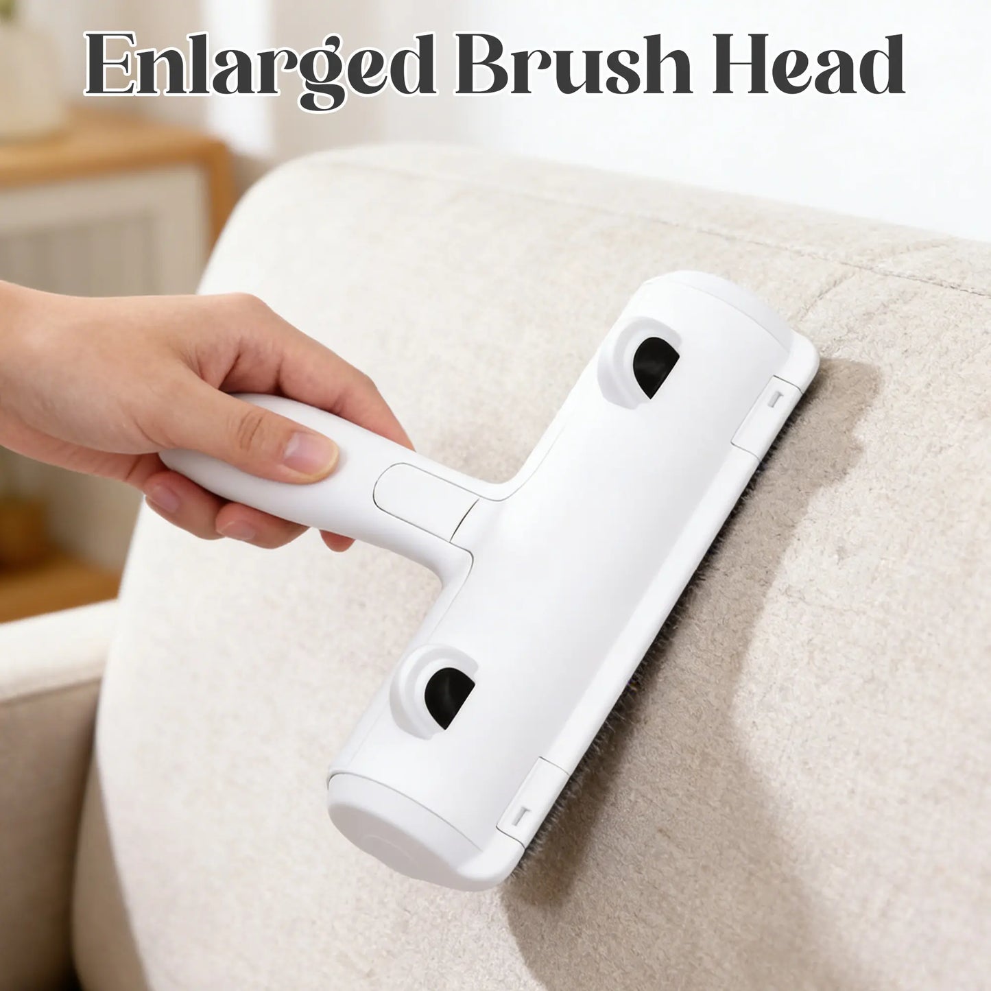 Reusable Pet Hair Remover Brush — Cat & Dog Hair Removal for Sofas, Carpets & Fabric Surfaces | Washable, Eco-Friendly Lint Brush