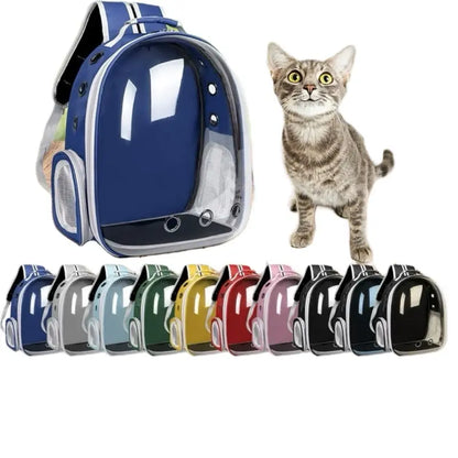 Bubble Pet Carrier — Panoramic Window Carrier Bag for Cats & Small Dogs | Comfortable, Secure & Ventilated | Perfect for Travel & Daily Use
