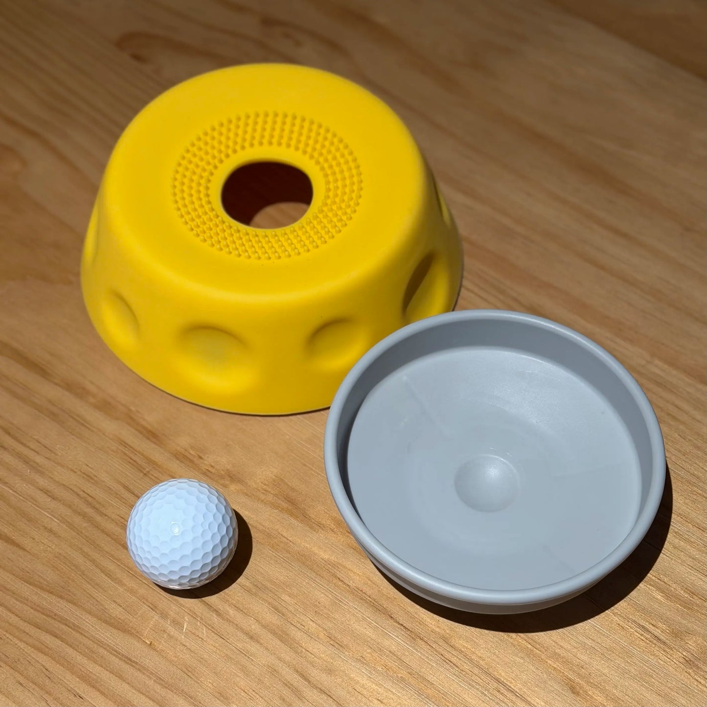 2-in-1 Dog Slow Feeder Bowl & Lick Mat with Rolling Ball — Suction Cup Base | No-Mess Liquid Treat Dispenser | Mental Enrichment & Digestive Health