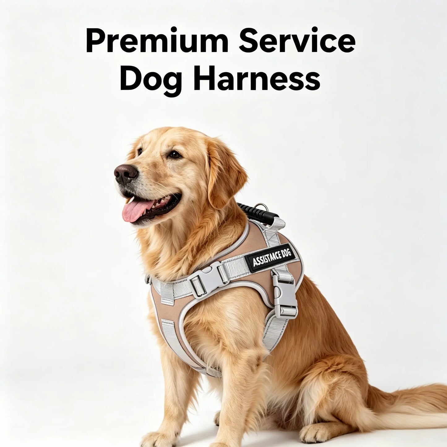 Pet Dog Harness — Glow-In-The-Dark Safety Harness with Chest Strap | Easy On/Off, Fully Adjustable | Ideal for Small, Medium & Large Dogs | Walking, Training & Outdoor Travel