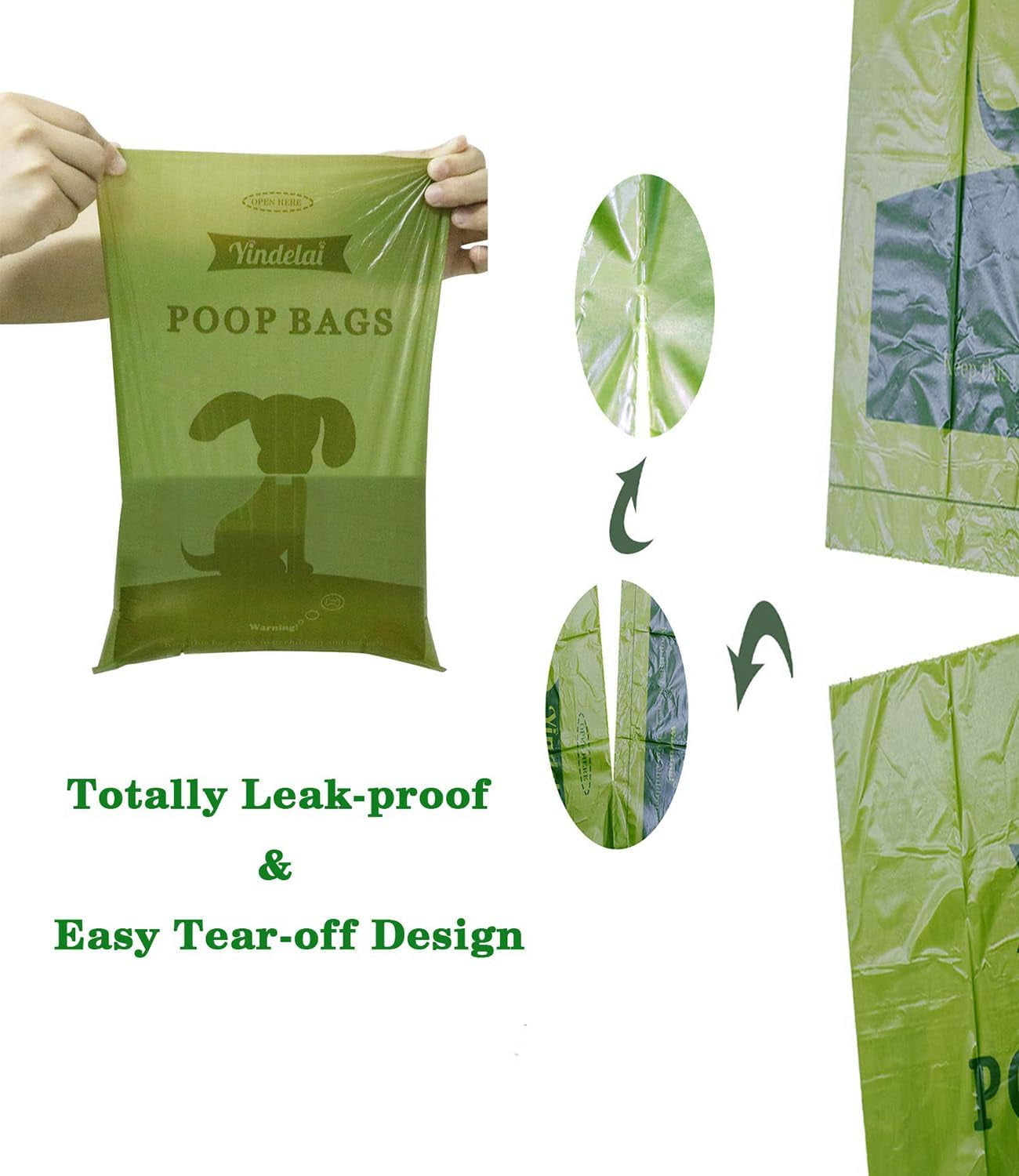 Biodegradable Scented Dog Poop Bags — 450 Count, 18 Rolls | Leak-Proof, Extra-Thick 9x13" Bags | Dispenser Included | Degrades in 12–18 Months | All Breeds & Sizes