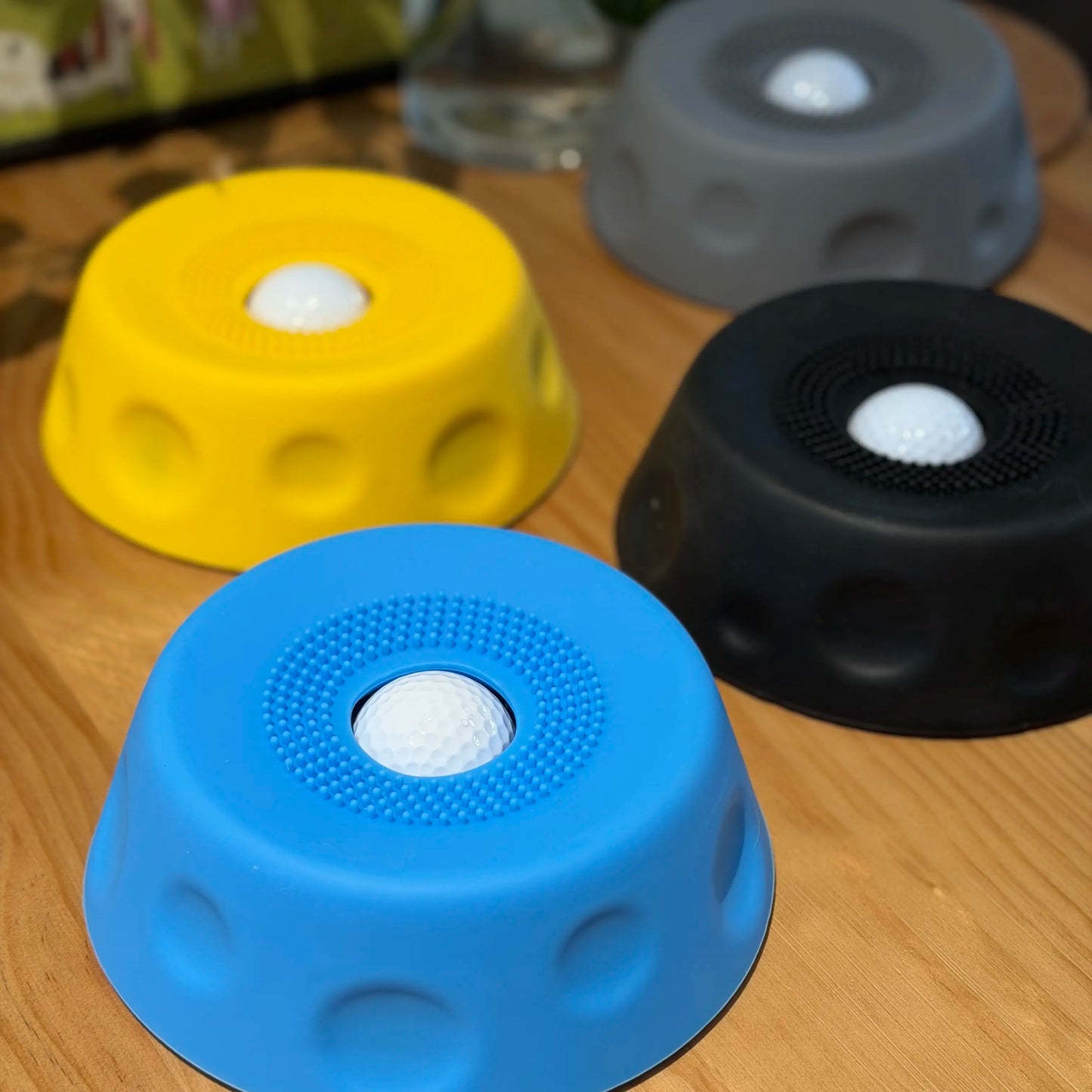 2-in-1 Dog Slow Feeder Bowl & Lick Mat with Rolling Ball — Suction Cup Base | No-Mess Liquid Treat Dispenser | Mental Enrichment & Digestive Health