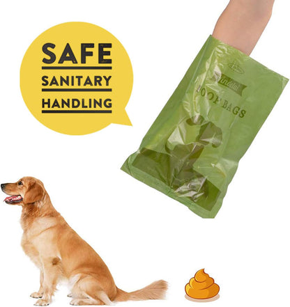 Biodegradable Scented Dog Poop Bags — 450 Count, 18 Rolls | Leak-Proof, Extra-Thick 9x13" Bags | Dispenser Included | Degrades in 12–18 Months | All Breeds & Sizes