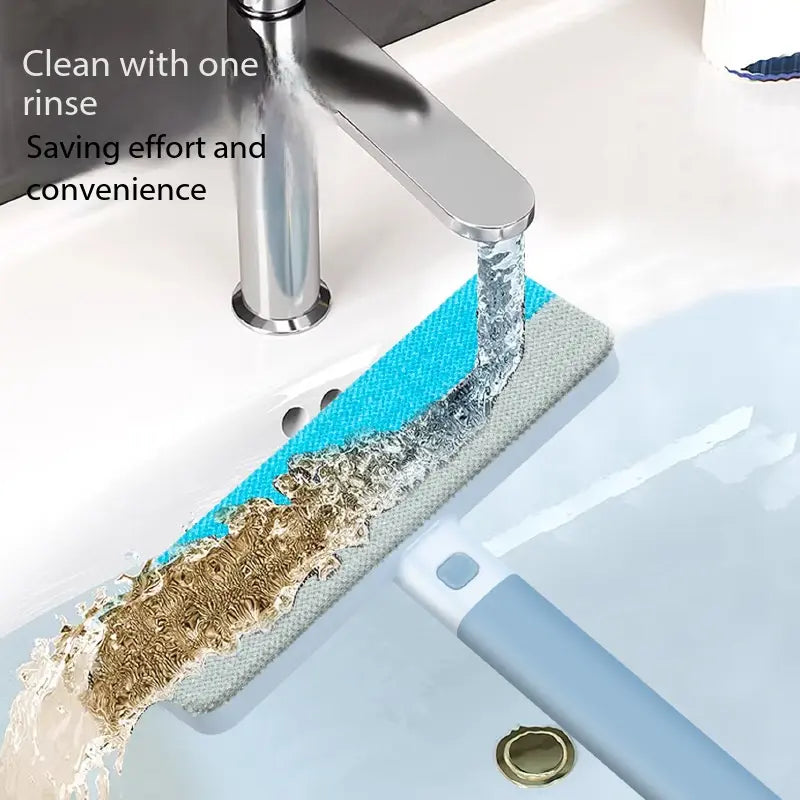 Reusable Pet Hair Remover Brush — Extra-Long Handle, Washable Lint Cleaner for Dog & Cat Hair | Multi-Surface Use on Furniture, Bedding, Clothes & Car Interiors